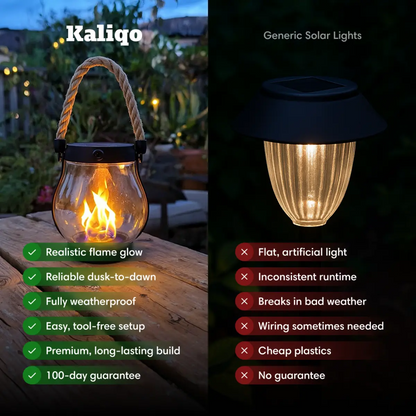 2026 New Solar-Powered Hanging Outdoor Light